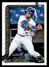 2025 Topps Pro Debut #PD-90 Blake Mitchell Card Quad Cities River Bandits