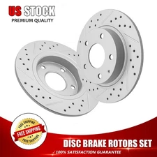 Rear Brake Rotor For 2014 2015 2016 2017-2023 Mazda 3/3 Sport Mazda CX-3/CX-30