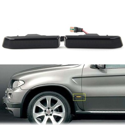 Dynamic LED Side Marker Turn Signal Light Fit BMW X5 E53 00-06 3Series E36 97-99