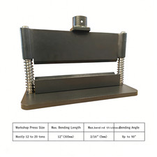 12" PRESSBRAKE ATTACHMENT PANEL BEATING METAL FABRICATION METAL SCULPTING 12-20T