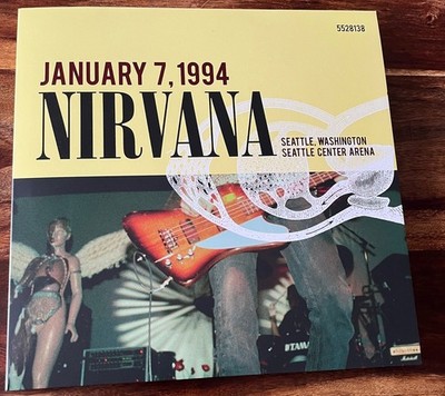 Nirvana - In Utero Live 3 LP SET SUPER RARES KONZERT SEATTLE 1994 UNPPLAYED