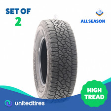 Set Of 2 Used Lt 26570r17 Goodyear Wrangler Workhorse At 121118s - 12.532