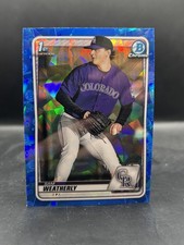 2020 Bowman Draft Sapphire Edition #BD-109 Sam Weatherly