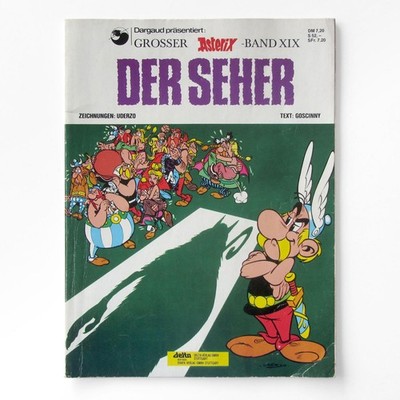 Asterix Band XIX 19: Der Seher (1992) - Comic Album delta Verlag