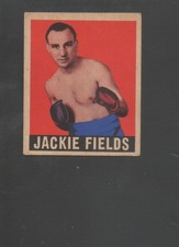 1948 Leaf Boxing Card #18 Jackie Fields Ex Card