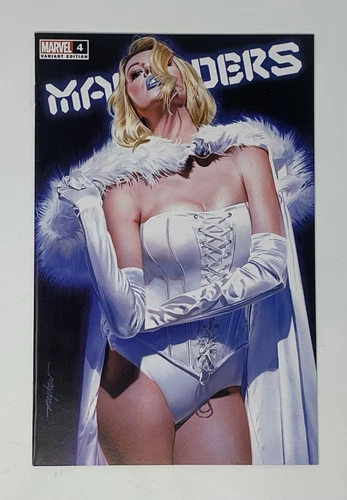 Marauders #1 2019 Mike Mayhew Exclusive White Queen Logo Variant Ltd 3000 NM