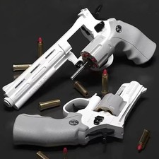 ZP5 357 Revolver Toy Gun Soft Bullet Pistol with Realistic Shell Ejection Toy Pr