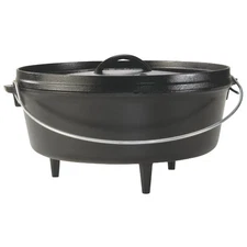 Lodge 6 Qt. Cast Iron Dutch Oven L12C03 Lodge L12C03 075536381206 Cast Iron