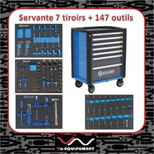Servante d’Atelier 7 Tiroirs avec 147 Outils Professionnels STILKER - Modules Mo