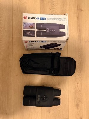 ATN DGBNBN4KLRF BinoX 4K 4-16x Smart HD Binocular - Black