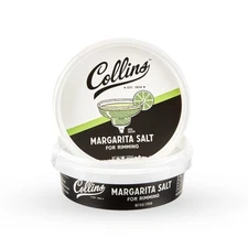 Collins White Margarita Salt 6 Ounce Perfect Rim Salt for Cocktails and Drinks