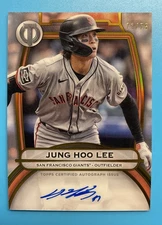 2025 Topps Tribute Jung Hoo Lee Auto /75 Giants
