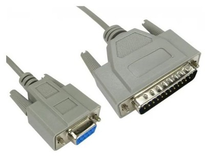 RS PRO Buchse 9 Pin D-Sub auf Stecker 25 Pin D-Sub Seriell Kabel, 10m