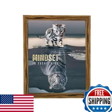 JDZIVTOP 11x13 Distressed Brown Picture Frame for Photo/Poster/Portrait Display