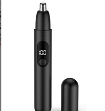Smity Professional Nose Ear Hair Trimmer LED Light Painless Dual Edge Blade NEW