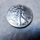 1942-P Walking Liberty Half Dollar- 90% Silver-VG Condition