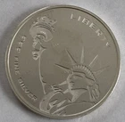 1 oz .999 Fine Silver Round - Liberty/Freedom FREE SHIPPING!
