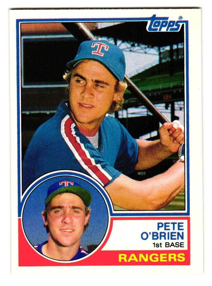 1983 Topps Traded - Pete O'Brien #81T (RC)