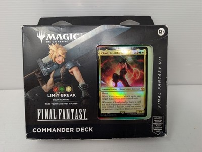 FINAL FANTASY Limit Break Commander Deck (Mild Box Damage) | eBay