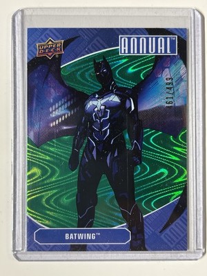 Upper Deck DC Annual #86 Batwing Green 461/499 DC Comics