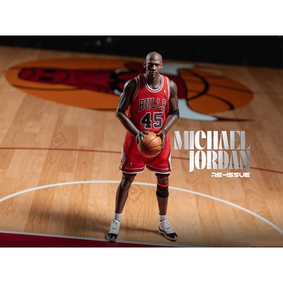 NBA x Enterbay Chicago Bulls Michael Jordan I'm Back #45 Real