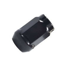 1x Radmutter M14x1.5 Kegelbund geschlossen 60° schwarz für Jaguar, E-Pace (X540)