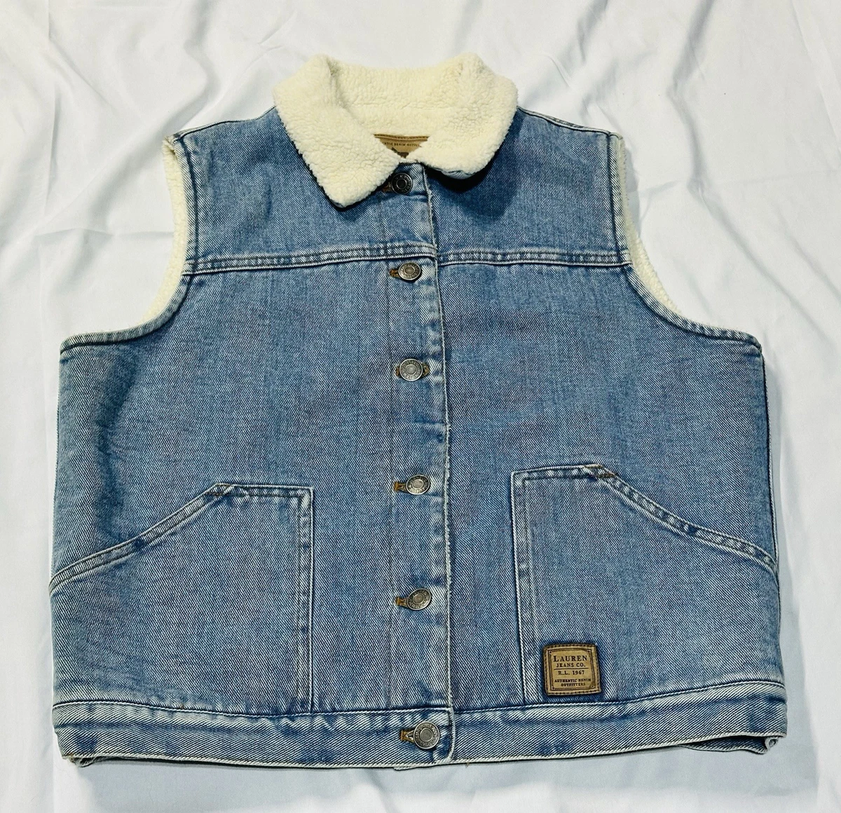 Ralph Lauren Denim Vests for Women for sale | eBay
