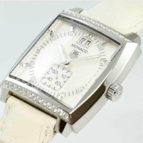 Men's Watch TAG Heuer Monaco Grand Date Diamond