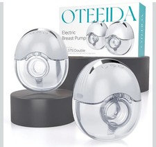 Wearable Double Electric Breast Pump 4 Modes 12 Levels, Anti Backflow, Discreet