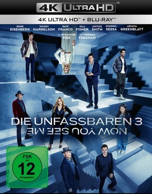 Die Unfassbaren 3 - Now you see me. UHD + Blu-ray | Blu-ray | englisch, deutsch