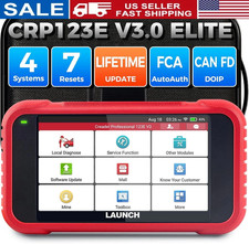 2026 LAUNCH CRP123E V3.0 OBD2 Scanner Diagnostic Tool SRS Engine Code Reader   