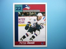 1997/98 VANCOUVER CANUCKS ICE AGE COLLECTORS SERIES HOCKEY PHOTO #32 PETER ZEZEL