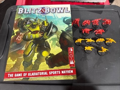 BLITZ BOWL Games Workshop Pre Owned Human Vs Orc Citadel Gladiator Sports