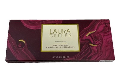 Laura Geller - Blend Away Berry & Bright 8 Multi-Finish  Eyeshadow .38 oz Sealed