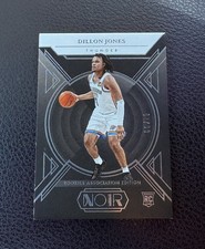 DILLON JONES 2024-25 PANINI NOIR ROOKIES ASSOCIATION EDITION RC /99