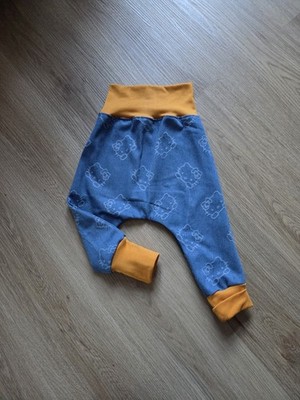 Mitwachs-Hose,Demin,HelloKitty,Handmade,längere Bündchen,Freizeit,Kita,Spiel