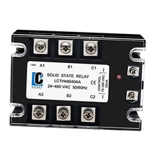 3 Phase Solid State Relay SSR-40AA AC to AC Input 70-280VAC to Output 24