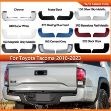 Left & Right Rear Bumper End Caps W/O Sensor Hole For Toyota Tacoma 2016-2023