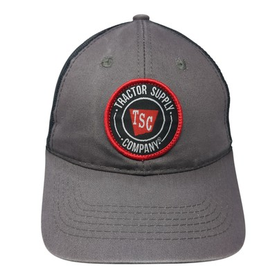 #ad Tractor Supply Company Snapback Trucker Hat Gray One Size Adjustable Outdoor Cap $20.00