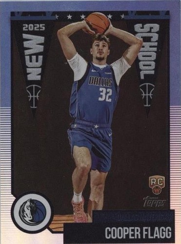 Cooper Flagg Rookie RC Topps #8b-31 8-Bit Ballers DALLAS MAV's #1