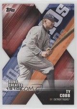 2020 Topps Decade of Dominance Die-Cuts Red 4/10 Ty Cobb #DOD-8 HOF nd3