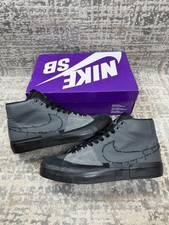 Size 10 - Nike SB Zoom Blazer Mid Edge Iron Grey Black  DA2189-001
