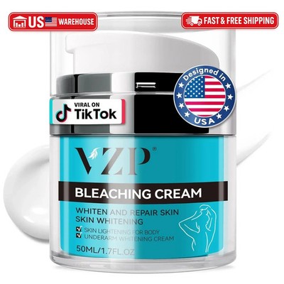 Skin Lightening Cream Bleaching Cream Face Moisturizer with Vitamin C & Arbutin,