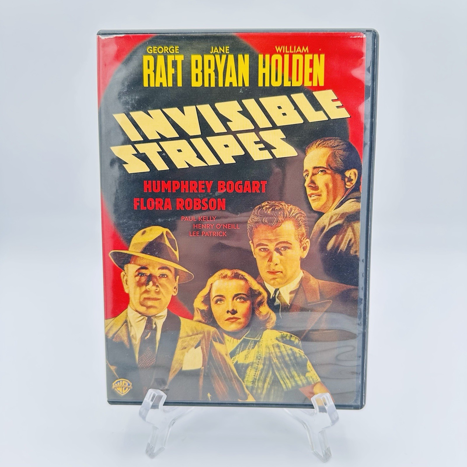 Invisible Stripes DVD George Raft / William Holden Classic Rare OOP