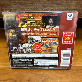 Arcade Gears Gun Frontier W/Obi Manual Sega Saturn SS Unused Game NTSC-J Japan
