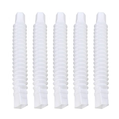 5Pcs Telescopic Extender Hose Extendable Tube Portable Extension Tube