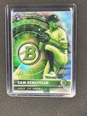 2026 Bowman Chrome Cam Schlittler Green Under the Radar Insert (RC) #UR-2