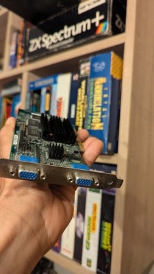 Matrox Millennium G400 AGP Graphics Card (G4+MDH4A32G, Dual VGA, 32MB Tested 