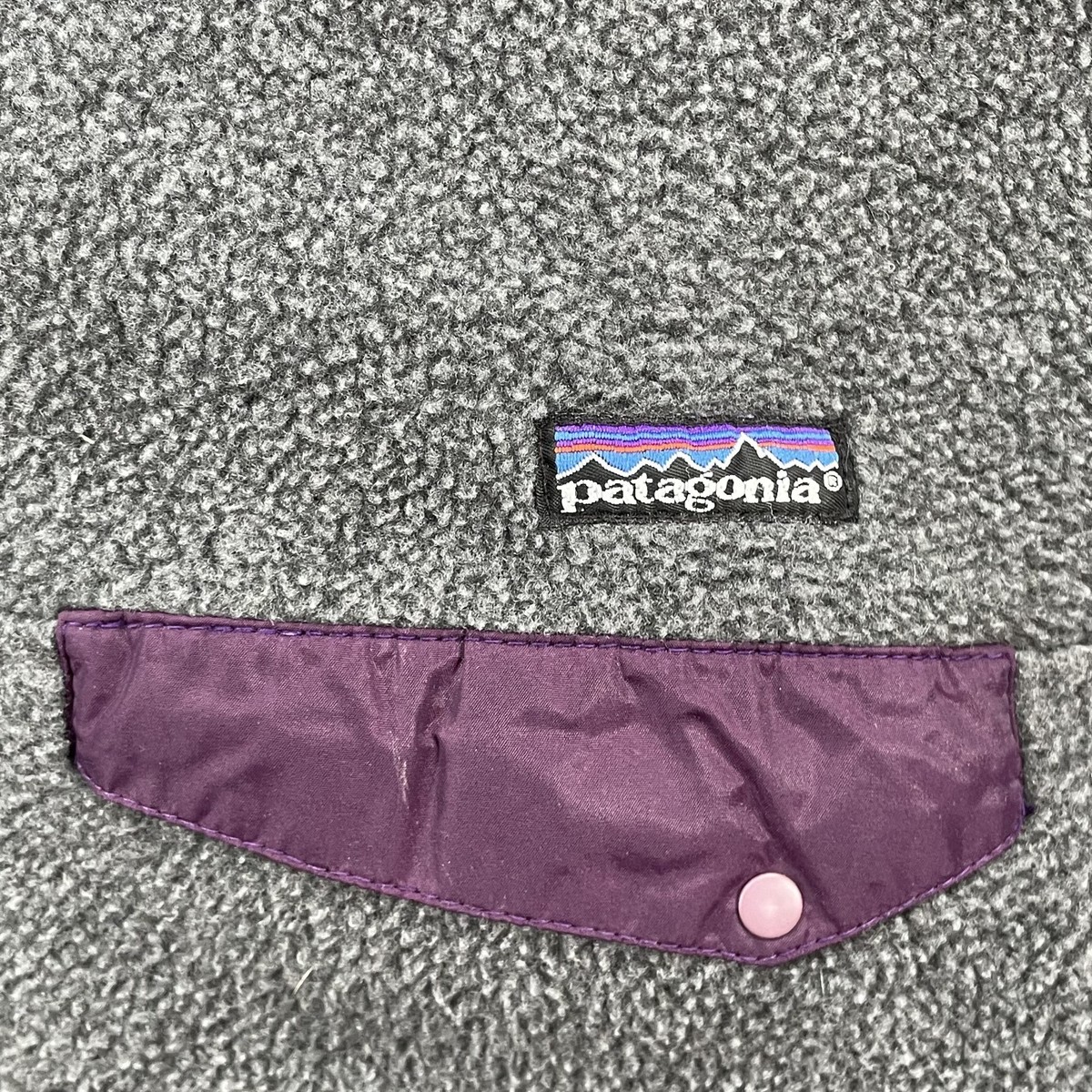 Vintage Patagonia Snap-T Synchilla Pullover Unisex Small Gorpcore