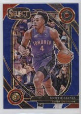 2024-25 Panini Select Courtside Blue Wave Prizm 36/75 Scottie Barnes #219 1j5e